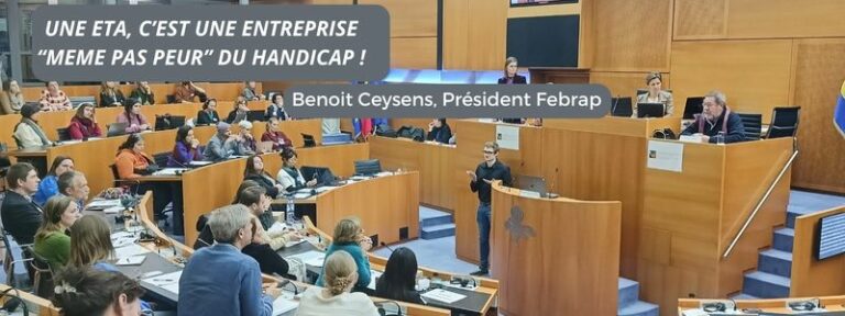 Une ETA, c'est une entreprise "même pas peur" du handicap