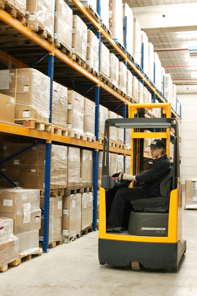 Stockage marchandises avec Manufast