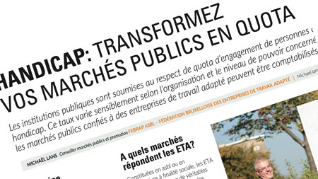 Transformez vos marchés publics en quota