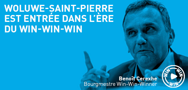 Benoît Cerexhe est entré dans l'ère du Winwinwin avec la commune de Woluwe-Saint-Pierre