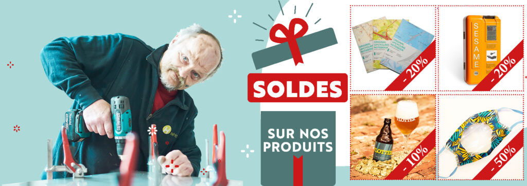 Il y a des soldes sur notre webshop responsable !