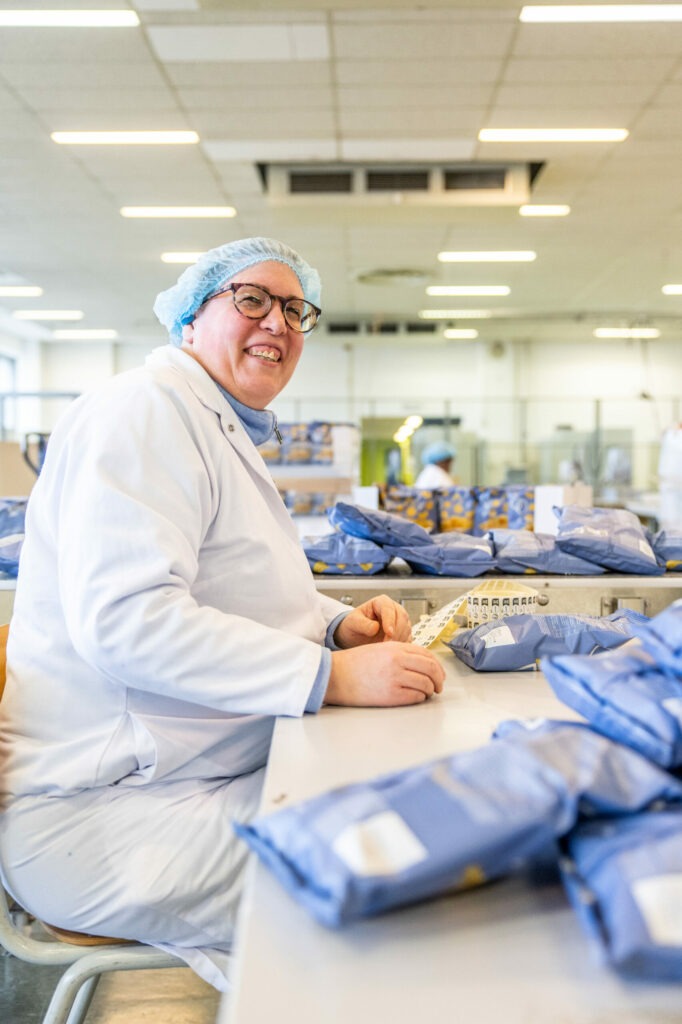 Travailleurs de l'entreprise de travail adapté Travie en action