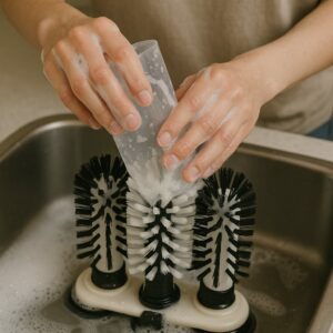 lavage verre réutilisables