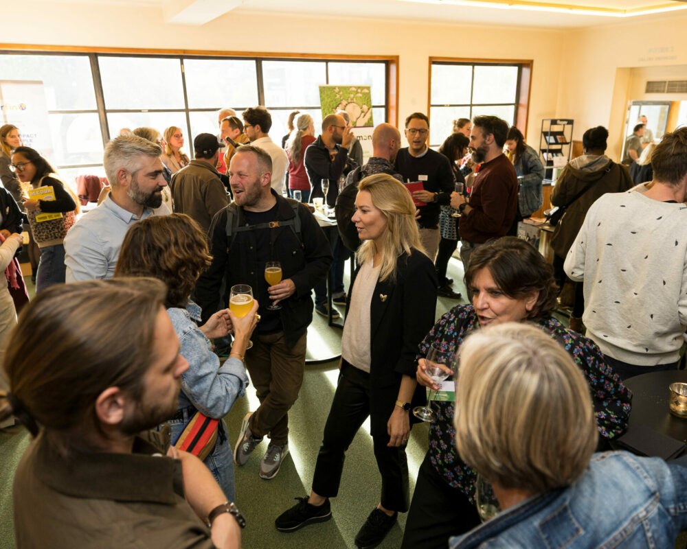 Participants échangeant au Coopday 2025 organisé par la FEBRAP pour promouvoir la force du modèle coopératif