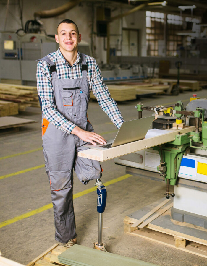 Affiche informative sur l'obligation d'emploi de personnes handicapées dans les entreprises de Bruxelles